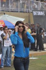 Daisy Shah at CCL match in D Y Patil, Mumbai on 25th Jan 2014
